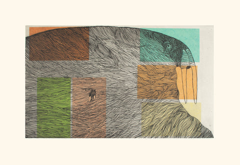 2021 PRINT Dorset Collection by NINGIUKULU TEEVEE *Ancestral Walrus*