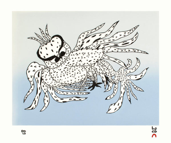 2021 PRINT Dorset Collection by OOLOOSIE SAILA *Besotted Owl*