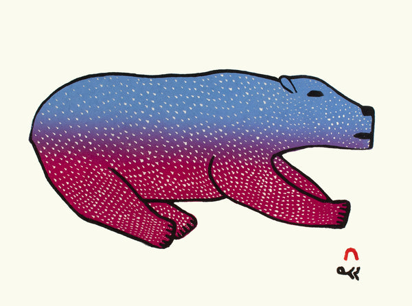 2021 PRINT Dorset Collection  by MALAIJA POOTOOGOOK *Bounding Bear*