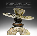 9" Oriental Inukshuk by Paul Bruneau