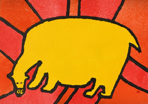 2022 PRINT Dorset Collection by SAIMAIYU AKESUK *Pow Bear*