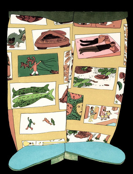 2012 STORY BOOTS by Shuvinai Ashoona