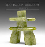 Inukshuk de couleur pâle de 5 po par Alex Lyta