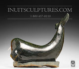 20" Double tusk Narwhal by Master Ishulutaq