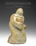 9" Mother & Child by Pits Qimirpik *Out Doing Errands*
