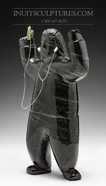 10" SIGNATURE Inuk with MP3 Player by Pits Qimirpik *Groundbreaker*