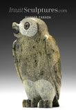 Hibou SIGNATURE 8" (pierre de couleur rare) par Pits Qimirpik *Julius*