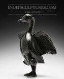 10" Dark Dancing Goose by Pudlalik Shaa